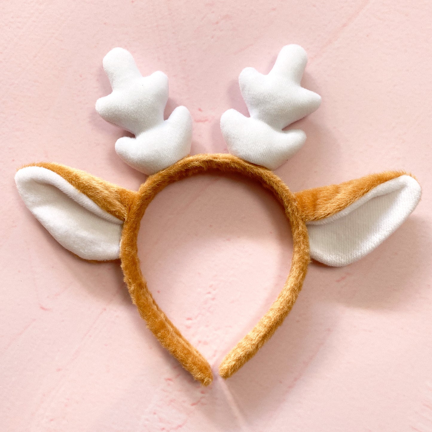 Reindeer Antler Plush Headband