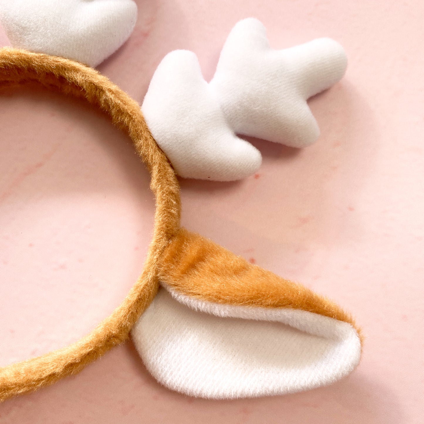 Reindeer Antler Plush Headband