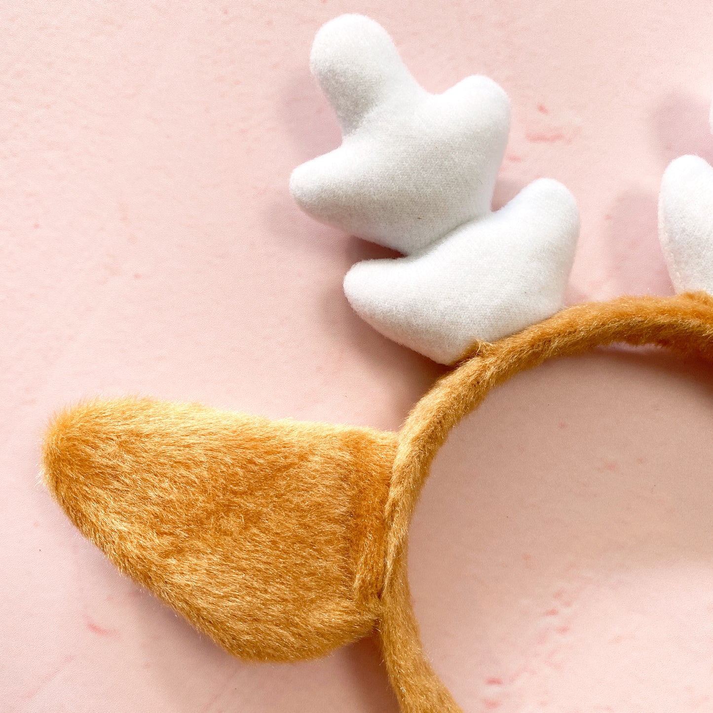 Reindeer Antler Plush Headband