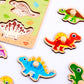 Dinosaur Wooden Peg Puzzle