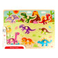 Dinosaur Wooden Peg Puzzle