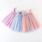 Olette Rainbow Sparkle Tulle Dress