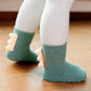 Little Dinosaur Coral Fleece Non-Slip Floor Socks