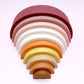 Silicone Rainbow Stacker Large - Earthy