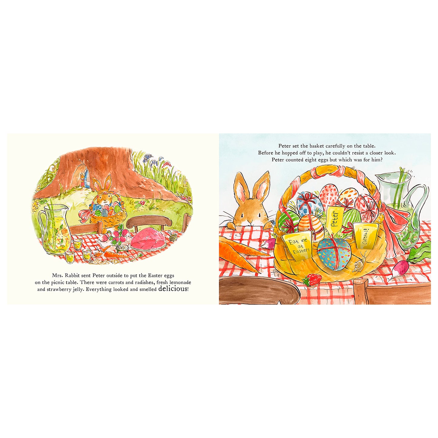 Peter Rabbit The Great Big Easter Egg Hunt: A Lift-The-Flap Storybook by Beatrix Potter