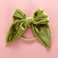 Scarlett Velvet Bow Mini Headband