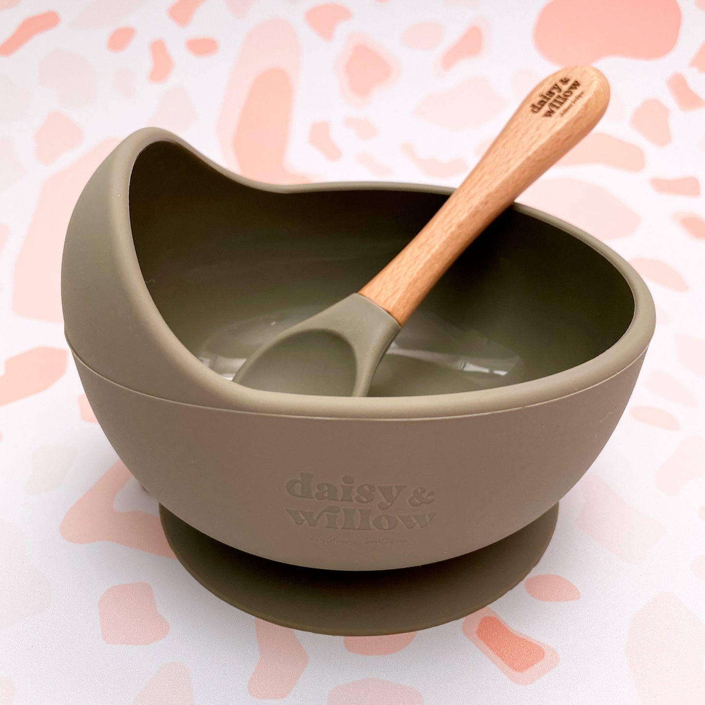 Silicone Suction Bowl & Spoon
