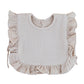 Nellie Ruffle Frill Muslin Bib