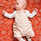 Muslin Baby Swaddle - Rust Rainbow