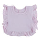 Nellie Ruffle Frill Muslin Bib