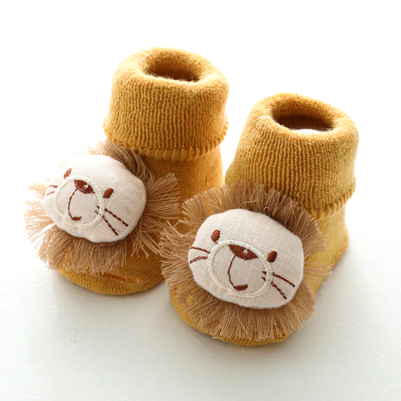 Baby Plush Cartoon Non-Slip Winter Socks