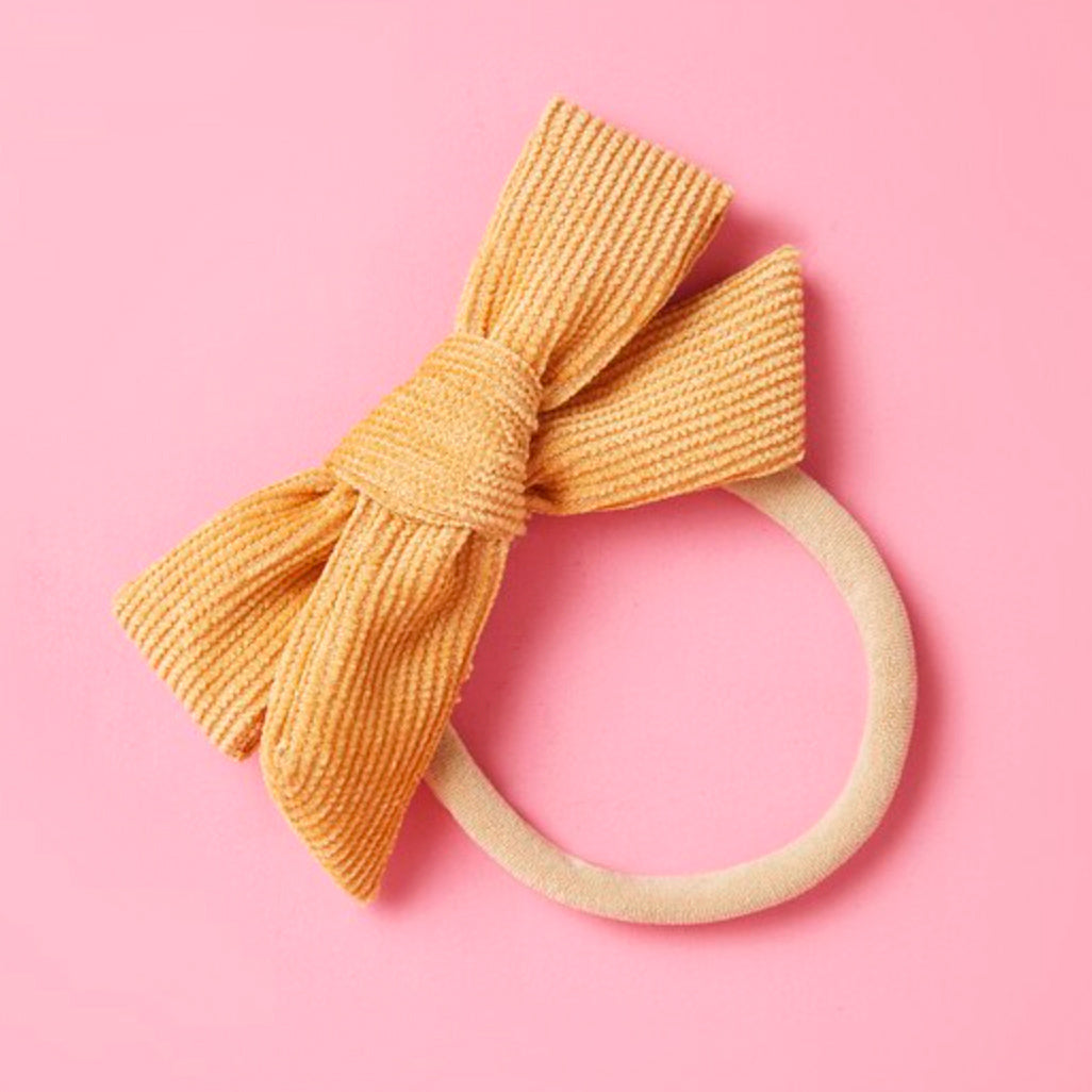 Isabelle Corduroy Mini Bow Headband