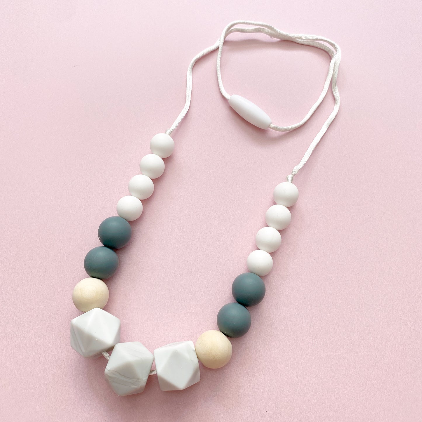 Myra Silicone & Wooden Mumma Necklace