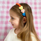 Lacey Love Hearts Fabric Headband