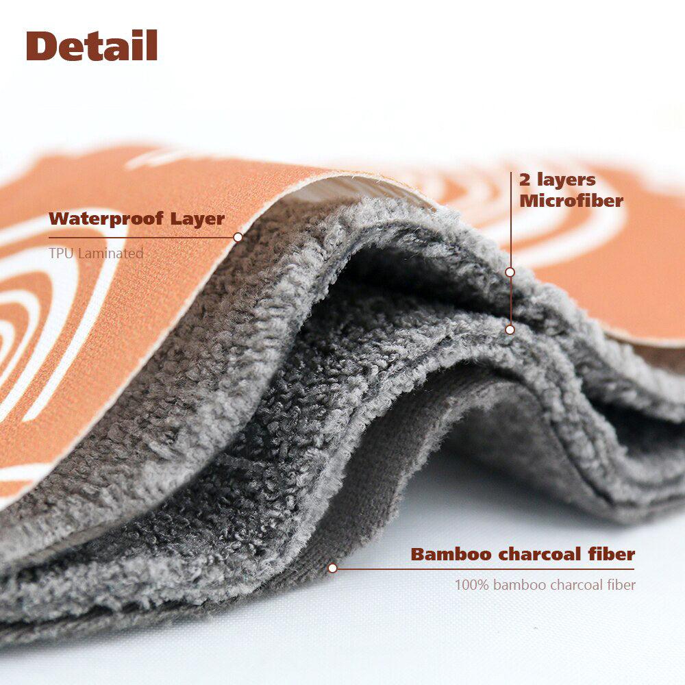 Reusable Menstrual Pad Starter Kit (5 Pads + Wet Bag)