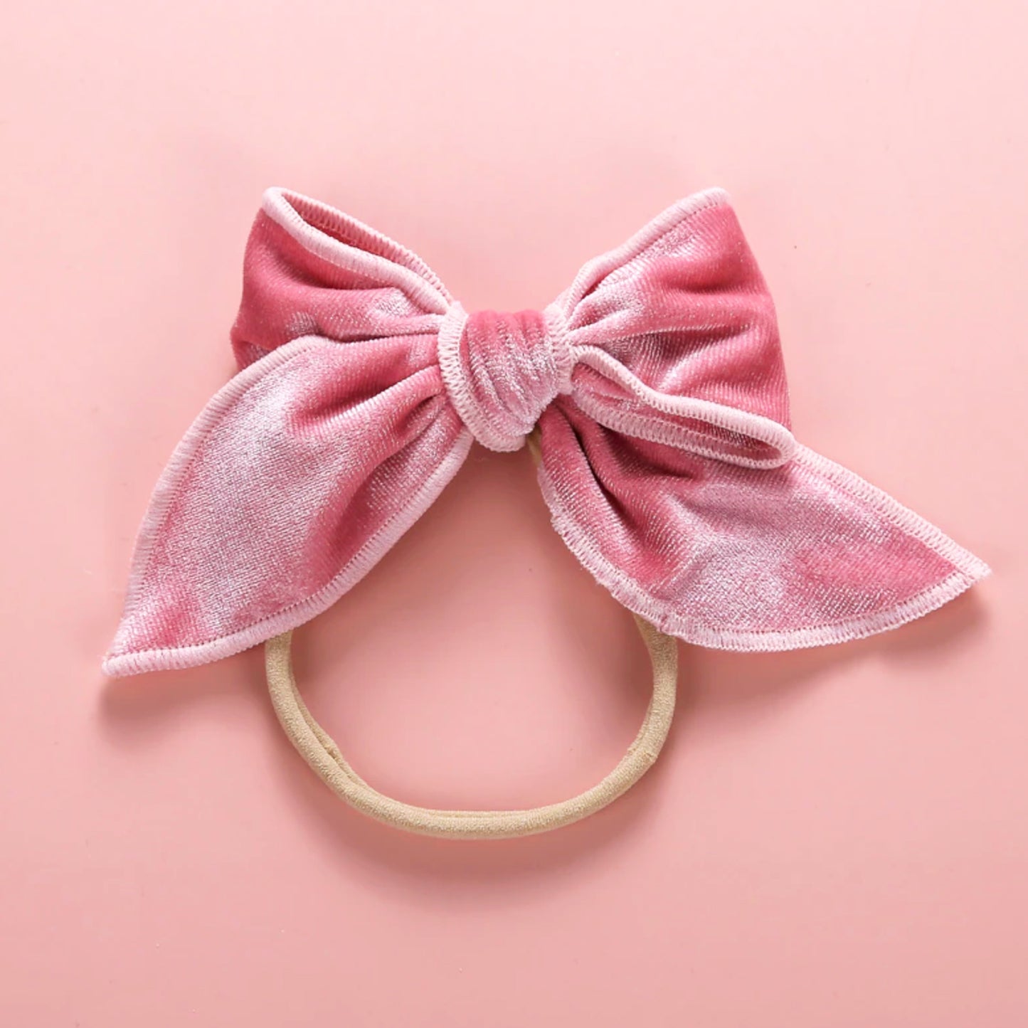 Scarlett Velvet Bow Mini Headband
