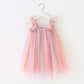 Olette Rainbow Sparkle Tulle Dress