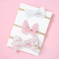 Pearl 3 Piece Bow Headband Set