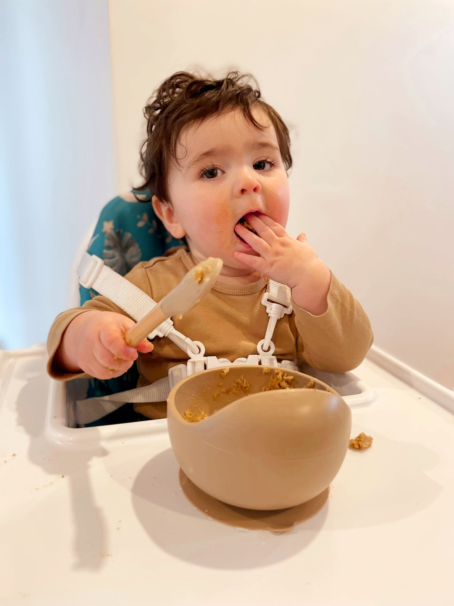 Silicone Suction Bowl & Spoon