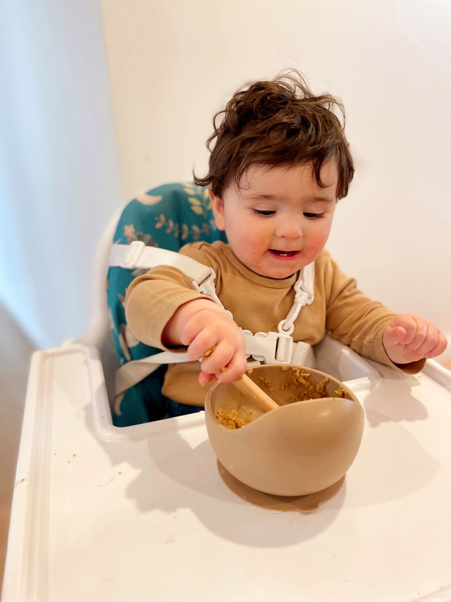 Silicone Suction Bowl & Spoon