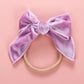 Scarlett Velvet Bow Mini Headband