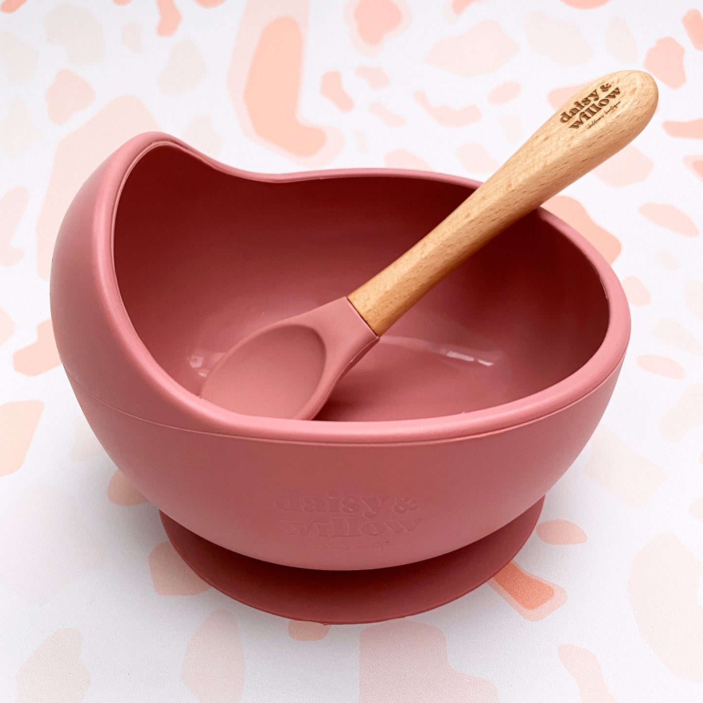 Silicone Suction Bowl & Spoon