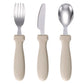 Big Kid Silicone & Stainless Steel Cutlery - 3 Piece Set