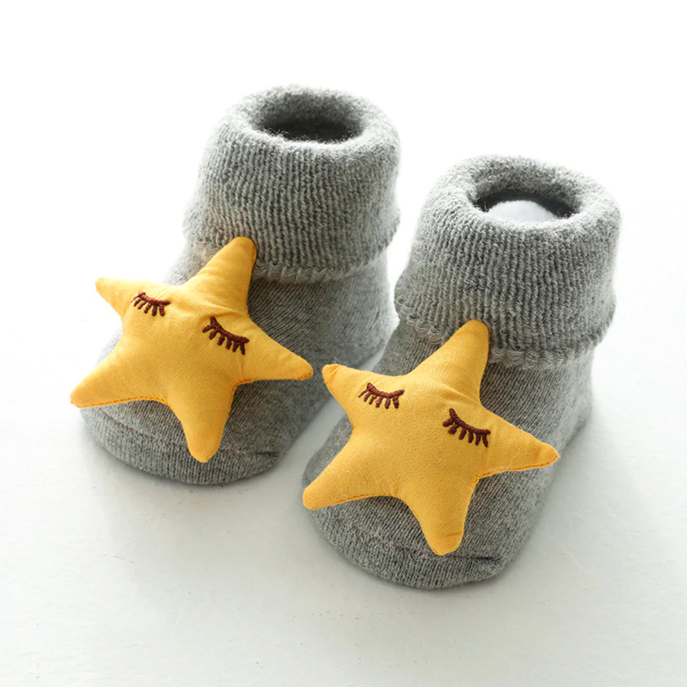 Baby Plush Cartoon Non-Slip Winter Socks