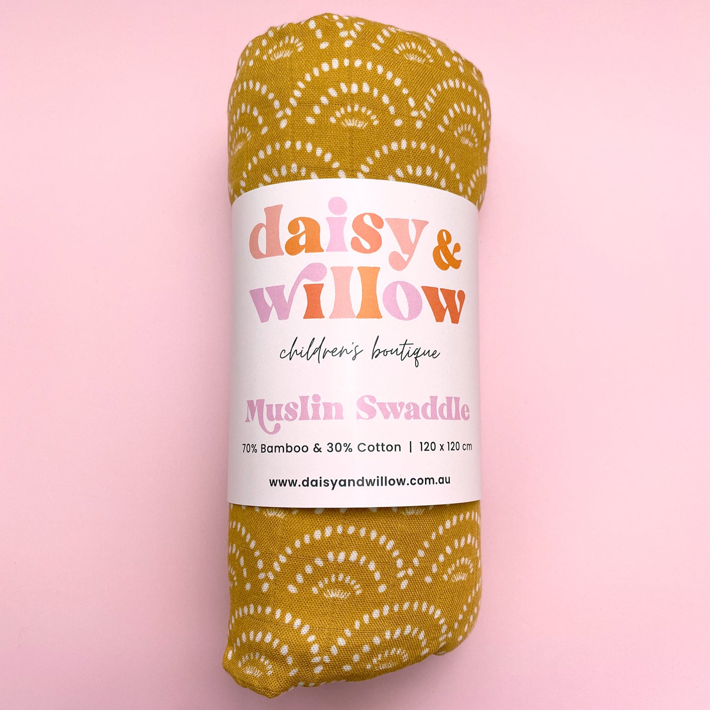 Muslin Baby Swaddle - Sunrise