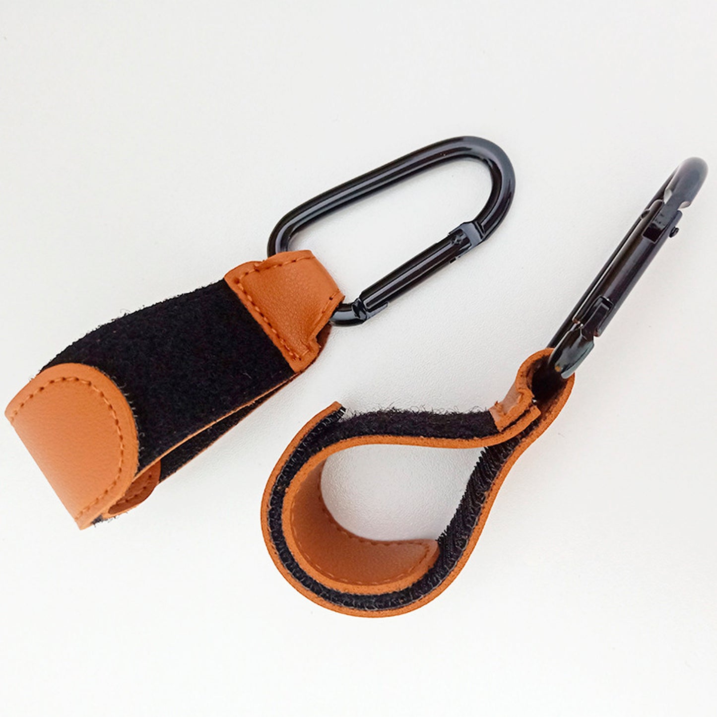 Vegan Leather Pram Hooks - Set of 2