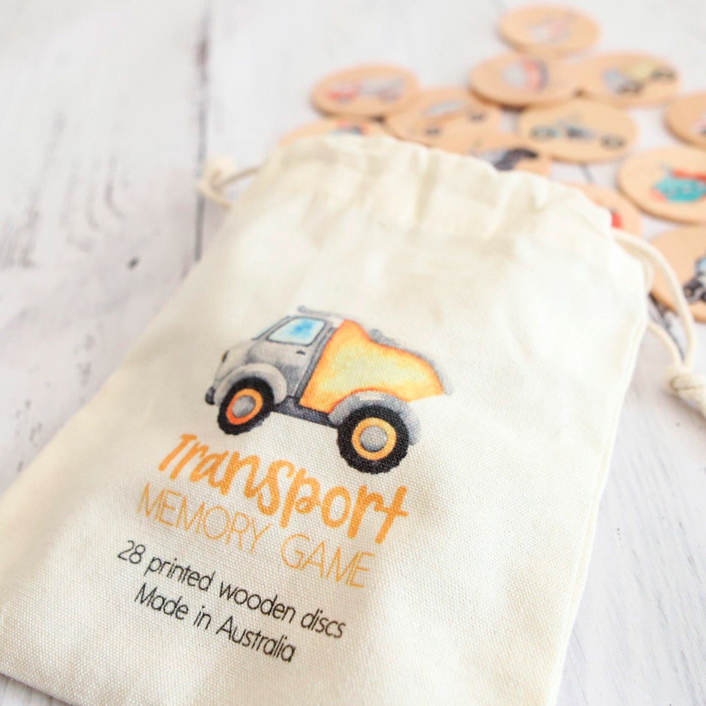 Transport Memory Match Game