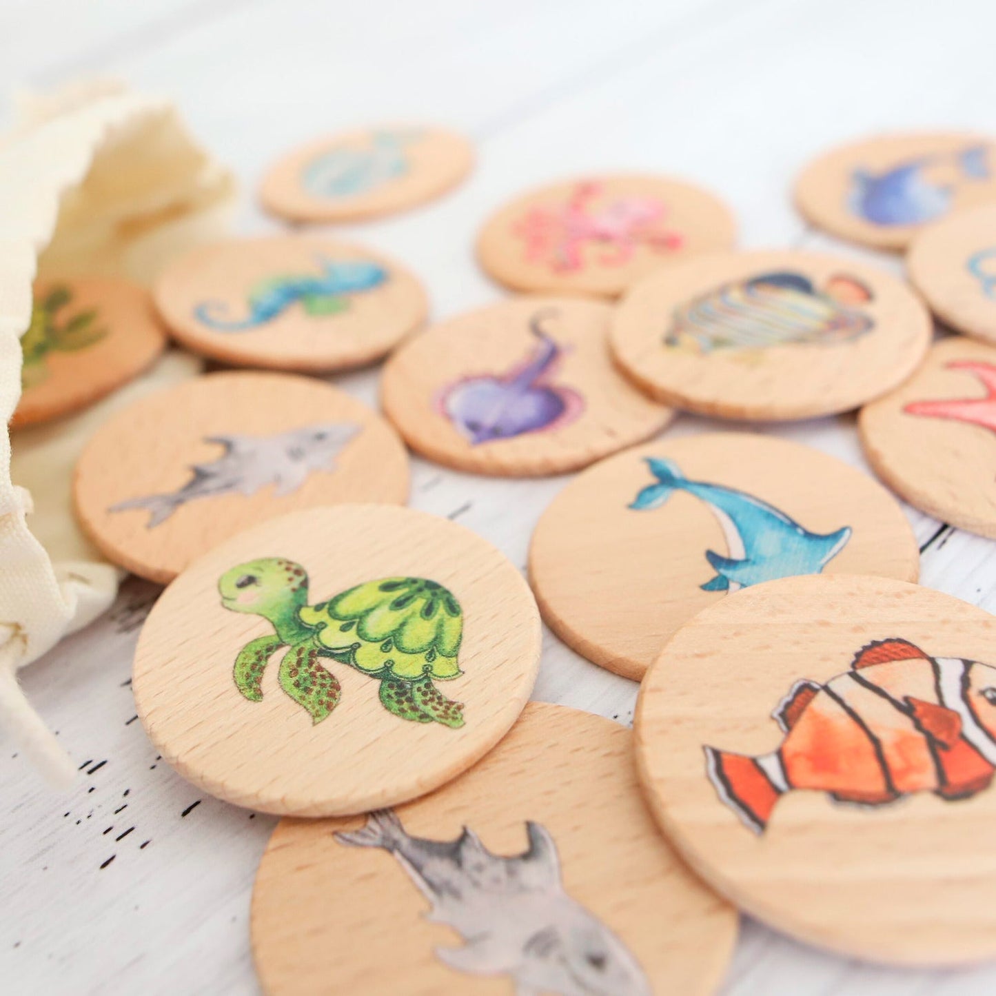Under The Sea Memory Match Game